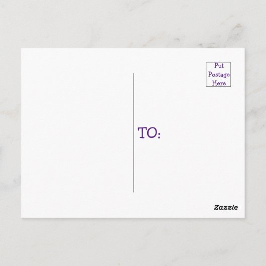 Farbenfrohe Ostereier Hunt Bunny Truck Postkarte (Rückseite)