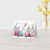 Farbenfrohe Ostereier Karte (Gelbe Blume)