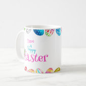 Farbenfrohe Ostereier Tasse (Vorderseite Links)