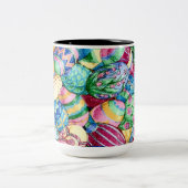 Farbenfrohe Ostereier Tasse (Mittel)