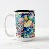 Farbenfrohe Ostereier Tasse (Links)