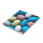 Farbenfrohe Ostereier Tile Fliese (Seite)