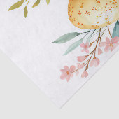 Farbenfrohe Ostereier und Blume Seidenpapier (Ausschnitt)