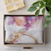 Farbenfrohe Ostereier und Blume Seidenpapier (Geschenk)