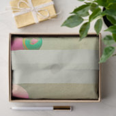 Farbenfrohe Ostereier und Kaninchen-Sammlung Seidenpapier (Geschenk)