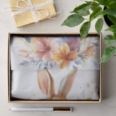 Farbenfrohe Ostereier und sonnige Gewässer Seidenpapier (Geschenk)