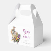 Farbenfrohe Osterfeier Geschenkschachtel (Rückseite)