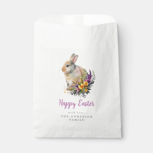 Farbenfrohe Osterfeier Geschenktütchen (Vorderseite)