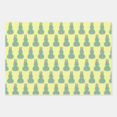 Farbenfrohe Ostersonnenmuster Geschenkpapier Set (Vorderseite)