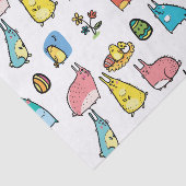 Farbenfrohe Osterzeit Seidenpapier (Ausschnitt)