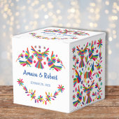 Farbenfrohe Otomi Gevor Box Geschenkschachtel
