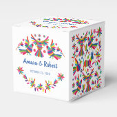 Farbenfrohe Otomi Gevor Box Geschenkschachtel (Vorderseite)