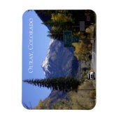 Farbenfrohe Ouray, Colorado Magnet (Vertikal)