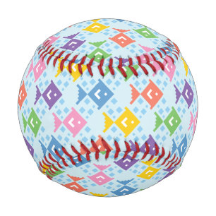 Farbenfrohe Ozeanfische Baseball