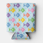 Farbenfrohe Ozeanfische Dosenkühler (Vorderseite)