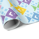 Farbenfrohe Ozeanfische Geschenkpapier (Rolleneckpunkt)