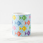 Farbenfrohe Ozeanfische Kaffeetasse (Mittel)