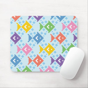 Farbenfrohe Ozeanfische Mousepad