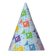 Farbenfrohe Ozeanfische Partyhütchen (Rechts)