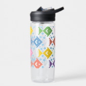 Farbenfrohe Ozeanfische Trinkflasche (Links)