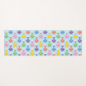 Farbenfrohe Ozeanfische Yogamatte (Vorderseite (Horizontal))