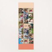 Farbenfrohe Paare Fotocollage Yoga Mat Yogamatte (Vorderseite)