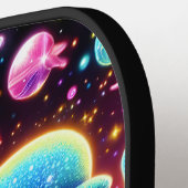 Farbenfrohe Paddel Pickleball Schläger (Linke Seite)