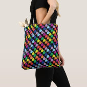 Farbenfrohe Paddelpaddel 💚 ❤️ 💙 💛 diagonalen Tasche (Von Nahem)