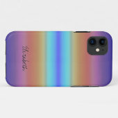 Farbenfrohe Paint Rainbow Abstrakt #2 Case-Mate iPhone Hülle (Rückseite (Horizontal))