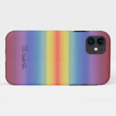 Farbenfrohe Paint Rainbow Abstrakt Case-Mate iPhone Hülle (Rückseite (Horizontal))
