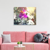Farbenfrohe Paint Splash Coole Leinwand (Insitu (Wohnzimmer))