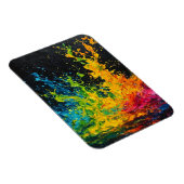 Farbenfrohe Paint Splash Magnet (Rechte Seite)