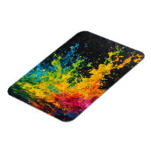 Farbenfrohe Paint Splash Magnet (Linke Seite)