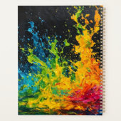 Farbenfrohe Paint Splash Planer (Rückseite)