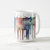 Farbenfrohe Paint Water Tasse - Funny Artist Gift (VorderseiteRechts)