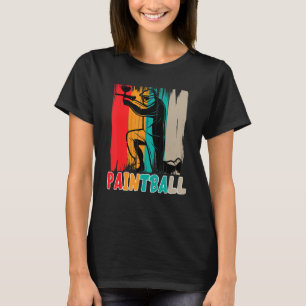 Farbenfrohe Paintball Paintball Paintball Paintbal T-Shirt