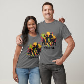 Farbenfrohe Paintballszene T-Shirt (Unisex)