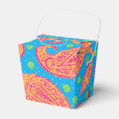 Farbenfrohe Paisley-Muster - Ausstieg Geschenkschachtel (Vorderseite)