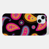 Farbenfrohe Paisley nahtloses Muster Case-Mate iPhone Hülle (Rückseite (Horizontal))