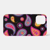Farbenfrohe Paisley nahtloses Muster Case-Mate iPhone Hülle (Rückseite (Horizontal))