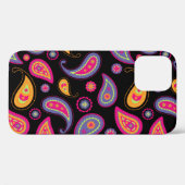 Farbenfrohe Paisley nahtloses Muster Case-Mate iPhone Hülle (Rückseite (Horizontal))