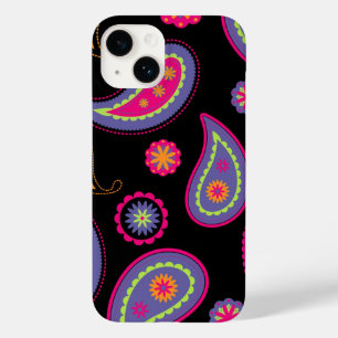 Farbenfrohe Paisley nahtloses Muster Case-Mate iPhone 14 Hülle
