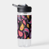 Farbenfrohe Paisley nahtloses Muster Trinkflasche (Rechts)
