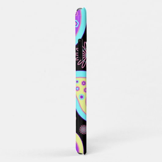 Farbenfrohe Paisley, Paisley Pattern, Persisches P Case-Mate iPhone Hülle (Hinten/Rechts)