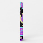 Farbenfrohe Paisley, Paisley Pattern, Persisches P Case-Mate iPhone Hülle (Hinten/Links)