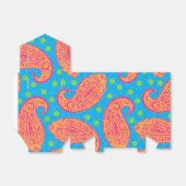 Farbenfrohe Paisley Pattern Geschenkschachtel (Ungefaltet)