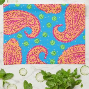 Farbenfrohe Paisley Pattern Küchentücher