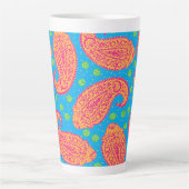 Farbenfrohe Paisley Pattern Milchtasse (Vorderseite)