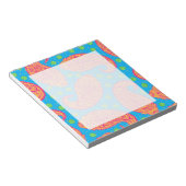 Farbenfrohe Paisley Pattern Notizblock (angewinkelt)