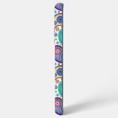 Farbenfrohe Paisley Pattern Samsung Galaxy Hülle (Rückseite (Horizontal))